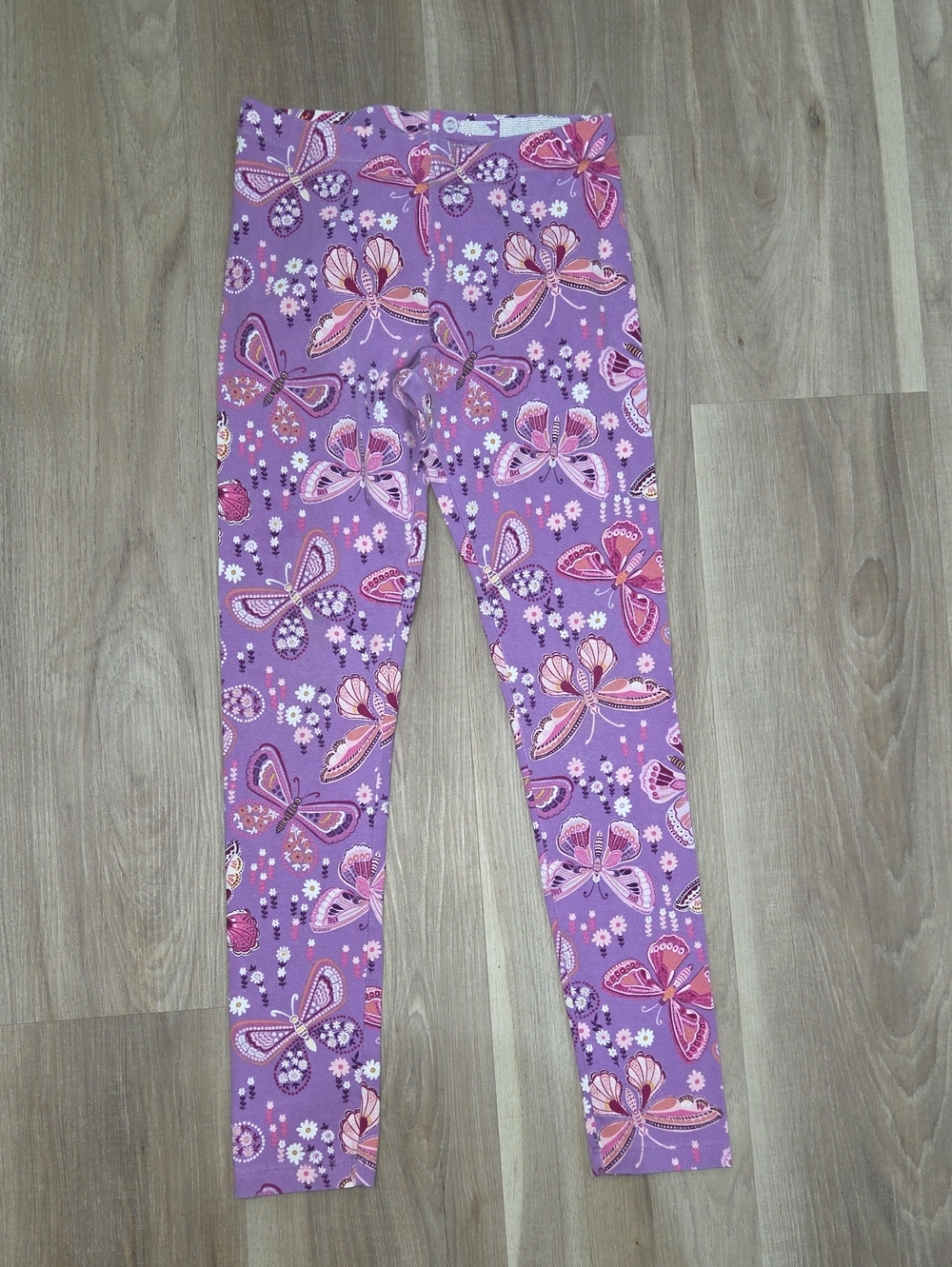 ♡•Wonder Nation• Little Girls Purple Butterflies Leggings